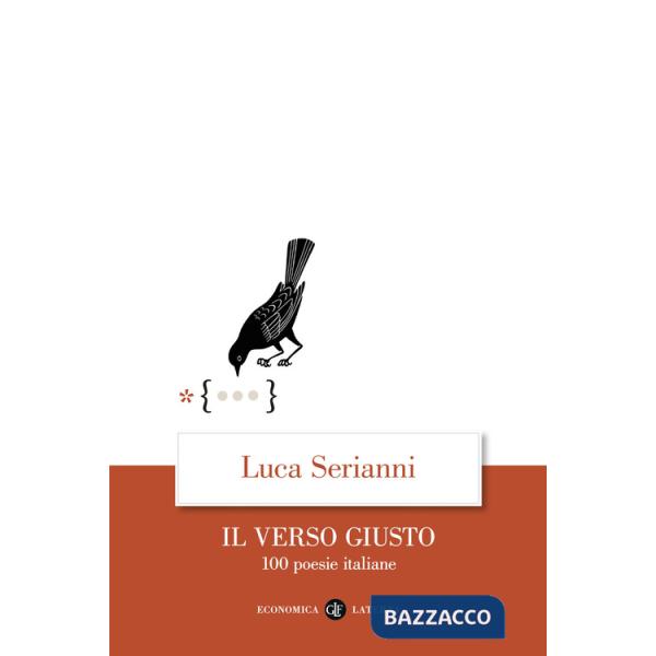 Verso giusto. 100 poesie italiane (Il)