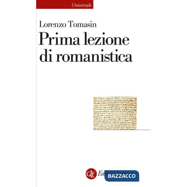 Prima lezione di romanistica