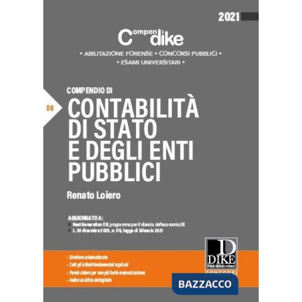Compendio di contabilità di Stato e degli enti pubblici