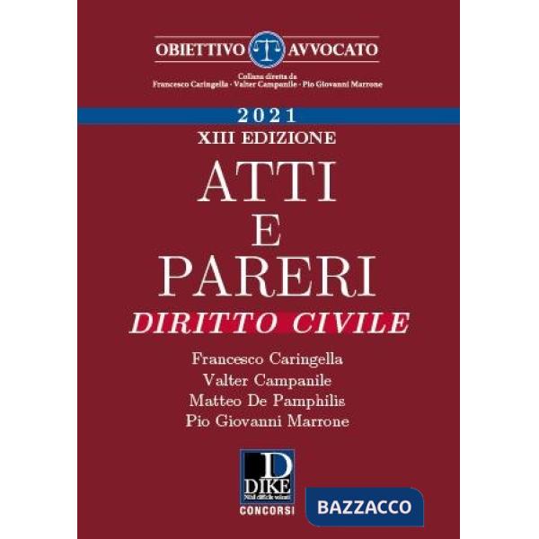 Atti e pareri di diritto civile