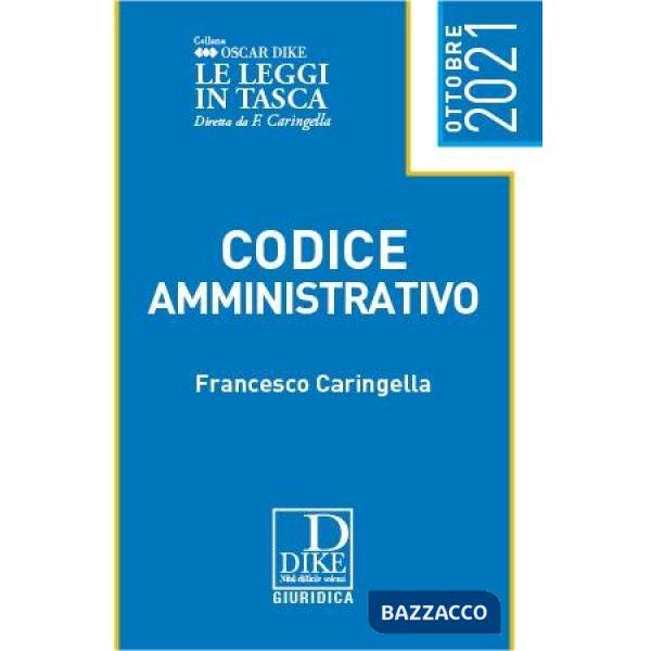 Codice amministrativo. Pocket. Ottobre 2021