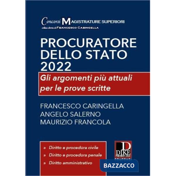 Procuratore dello Stato 2021. Gli argomenti più attuali per le prove scritte