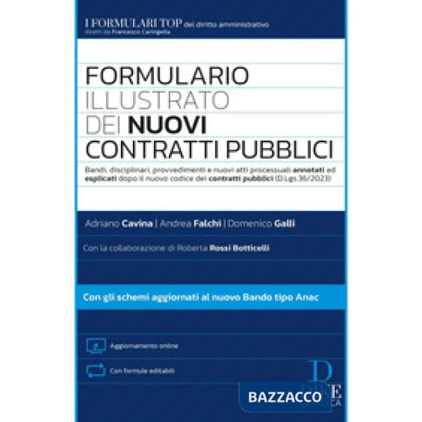 Formulario illustrato dei nuovi contratti pubblici