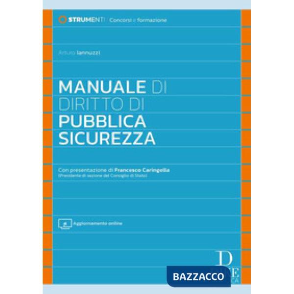 Manuale di diritto di pubblica sicurezza