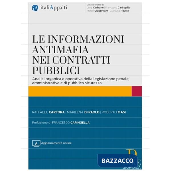 Le informazioni antimafia nei contratti pubblici