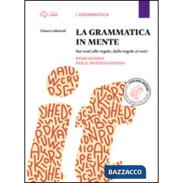 GRAMMATICA IN MENTE ESERCIZ