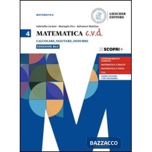MATEMATIVA C.V.D. - EDIZIONE BLU VOLUME 4