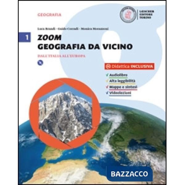 ZOOM GEOGRAFIA DA VICINO ITALIA EUROPA