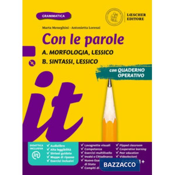 CON LE PAROLE GIALLA A + B + DVD + PRO + SC + OCC