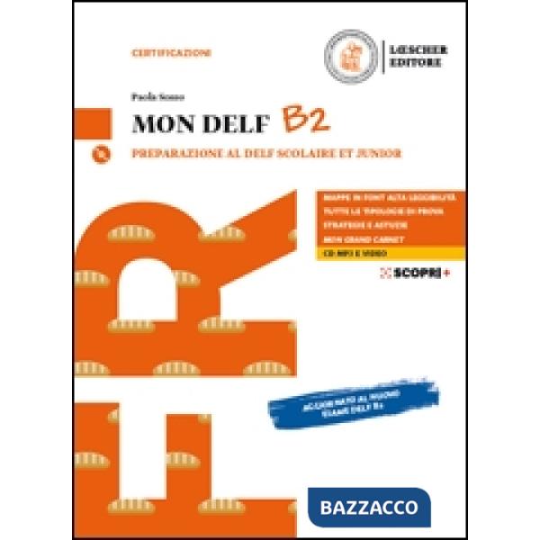 MON DELF MON DELF B2 + CD MP3 + FASCICOLO SOLUZIONI
