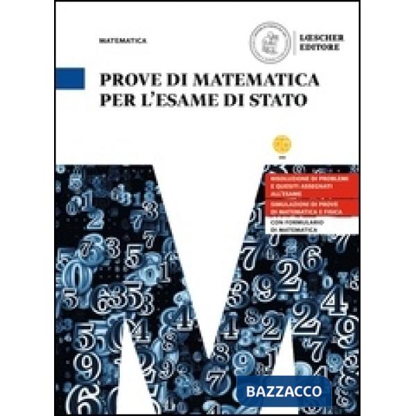 MATEMATICA C.V.D. ED.BLU PROVE MAT ESAME