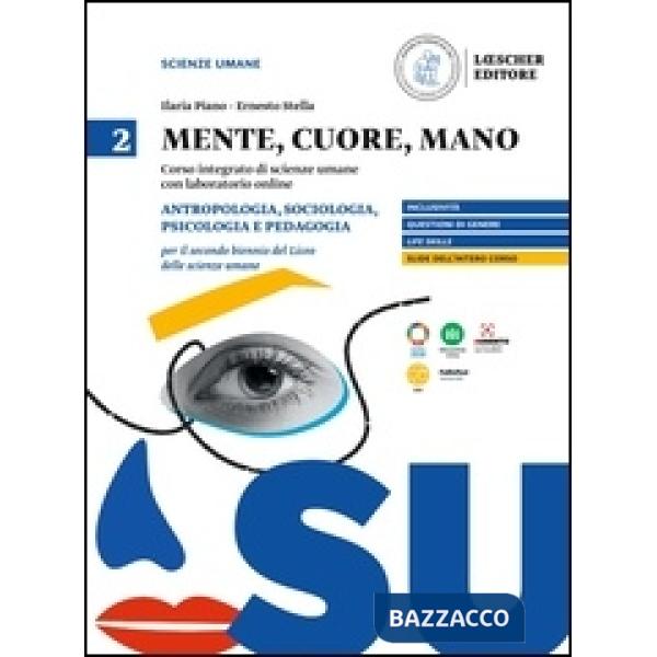 MENTE CUORE MANO PSICO ANTROP SOCIO 2 BIENNIO