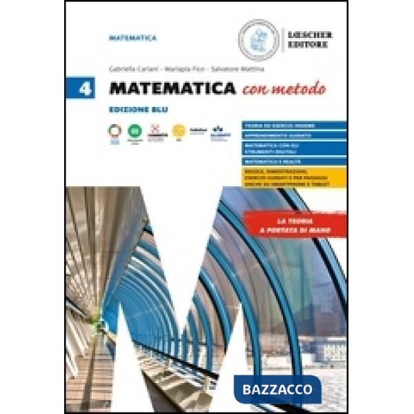 MATEMATICA CON METODO ED. BLU VOL. 4