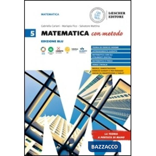 MATEMATICA CON METODO ED. BLU VOL. 5