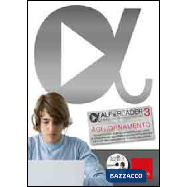 ALFa Reader 3 aggiornamento (KIT: libro e chiavetta USB). Ausilio per la lettura facilitata. Lettore vocale