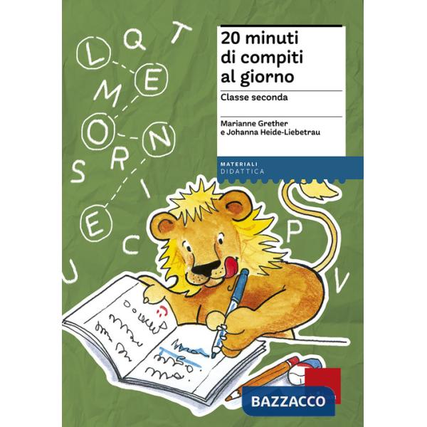 20 minuti di compiti al giorno. Per la classe seconda