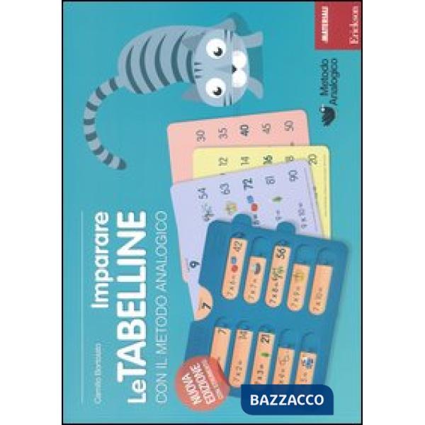 Imparare le tabelline con il metodo analogico. Con gadget