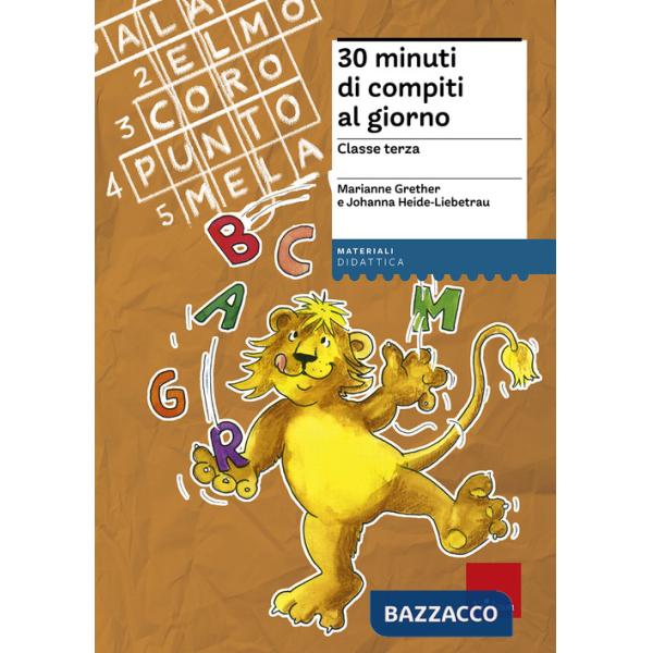 30 minuti di compiti al giorno. Per la classe terza