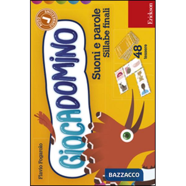 Suoni e parole. Sillabe finali. Giocadomino