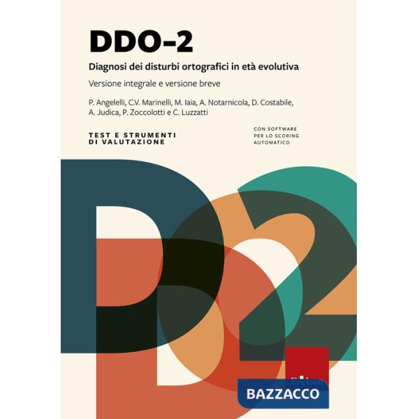 DDO-2. Diagnosi dei disturbi ortografici in età evolutiva. Con aggiornamento online