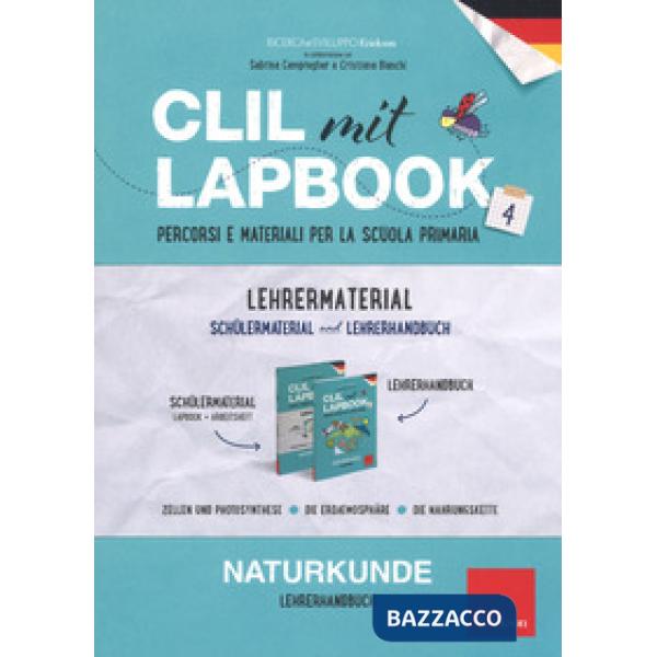 CLIL mit lapbook. Naturkunde. Quarta. Lehrer material