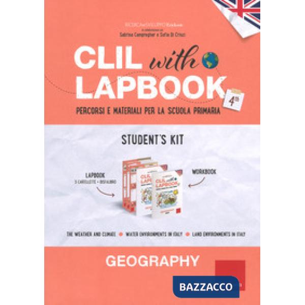 CLIL with lapbook. Geography. Quarta. Student's kit