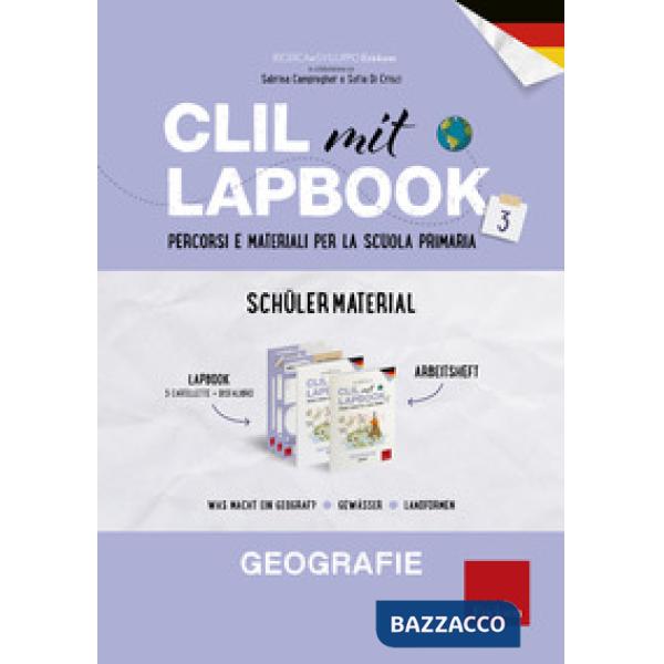 CLIL WITH LAPBOOK + WORKBOOK- GEOGRAFIE - CLASSE TERZA
