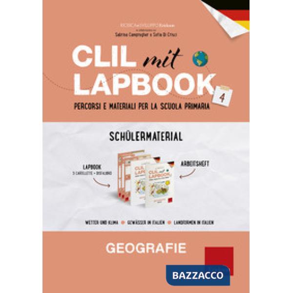 CLIL mit Lapbook 4. Geografie. Lehrermaterial. Per la Scuola elementare
