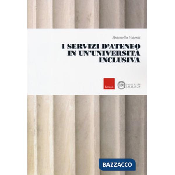 Servizi d'ateneo in un'università inclusiva (I)