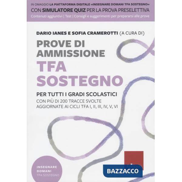 Prove di amissione TFA sostegno