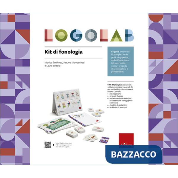 Logolab. Kit di fonetica e fonologia. Con tavole illustrate. Con Carte