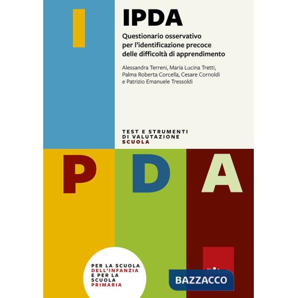 IPDA. Questionario osservativo per l'identificazione precoce delle difficoltà di apprendimento