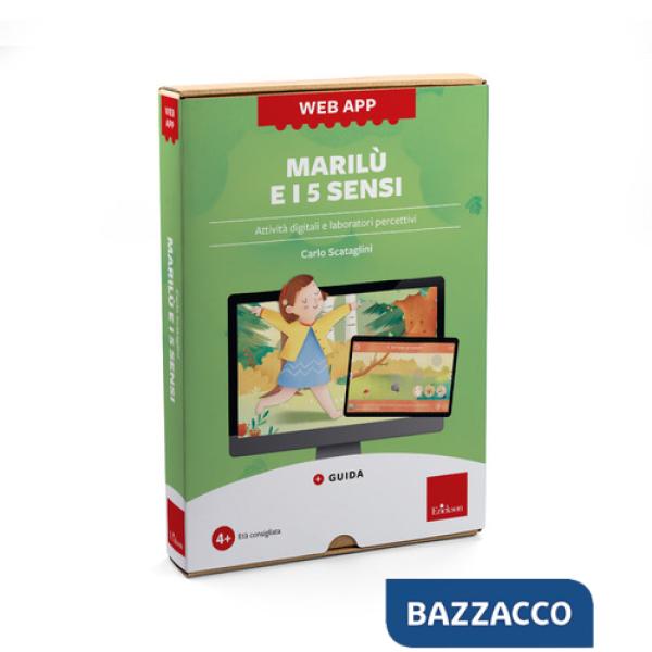 Marilù e i cinque sensi. Divertiamoci con la vista, l'udito, il tatto, l'olfatto e il gusto. Con software