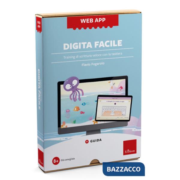 Digita facile. Training di scrittura veloce con la tastiera. Con web app