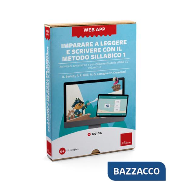 Imparare a leggere e scrivere con il metodo sillabico 1. Web app. Con software. Vol. 1-2: Attività di avviamento e consolidament
