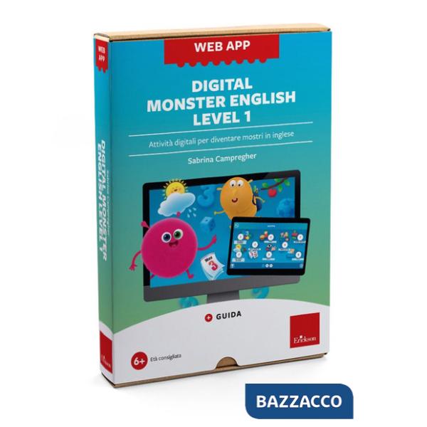 Digital Monster English Level 1. Attività digitali per diventare mostri in inglese. Web app. Con software