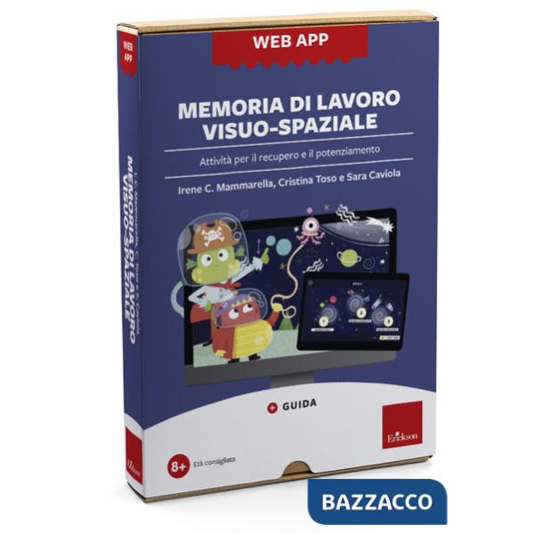 Web app Memoria di lavoro visuo-spaziale. Attività per il recupero e il potenziamento. Con software