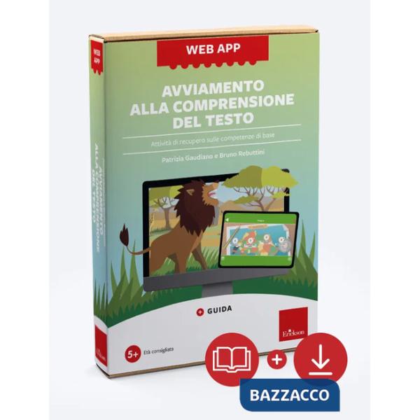 Avviamento alla comprensione del testo. Web app. Con software