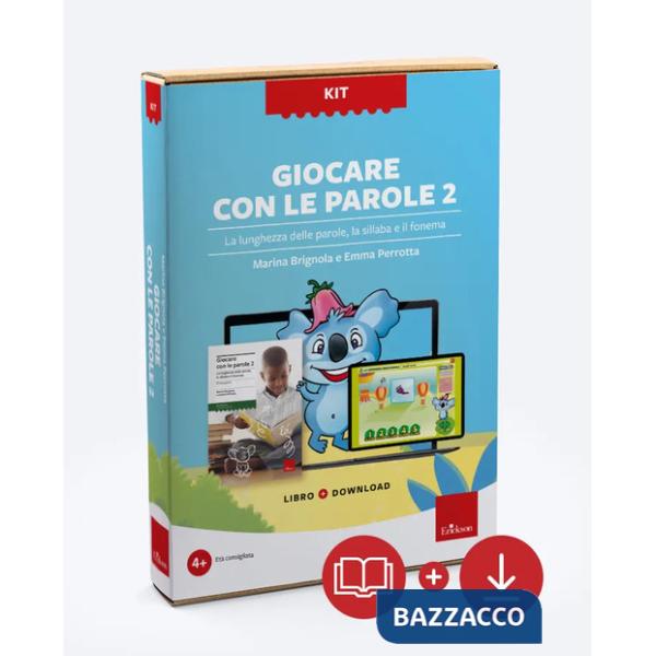 Giocare con le parole. Nuova ediz. Con software. Vol. 2/1: La lunghezza delle parole, la sillaba e il fonema
