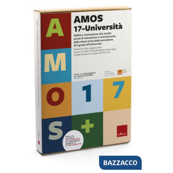 AMOS 17-Università. Abilità e motivazione allo studio: prove di valutazione e orientamento per la scuola secondaria di secondo g