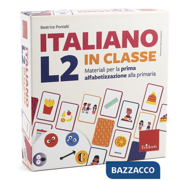 Italiano L2 in classe. Materiali per la prima alfabetizzazione alla primaria. Con 200 Carte. Con 100 Adesivi