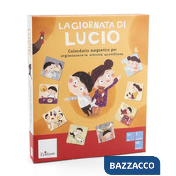 Giornata di Lucio. Calendario magnetico per organizzare le attività quotidiane. Con calamite (La)