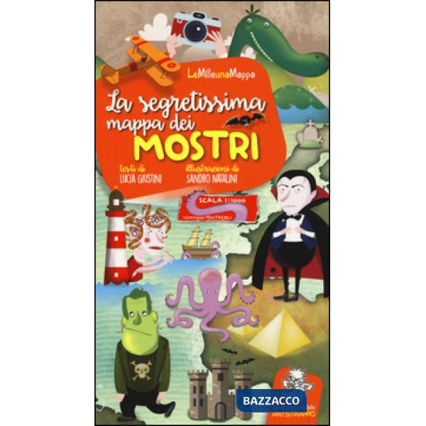 Segretissima mappa dei mostri. Ediz. a colori (La)