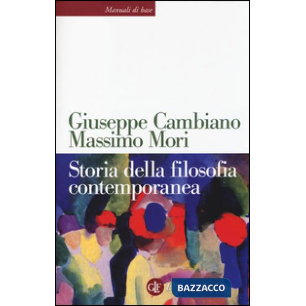 Storia della filosofia contemporanea