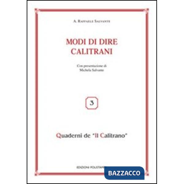Modi di dire calitrani
