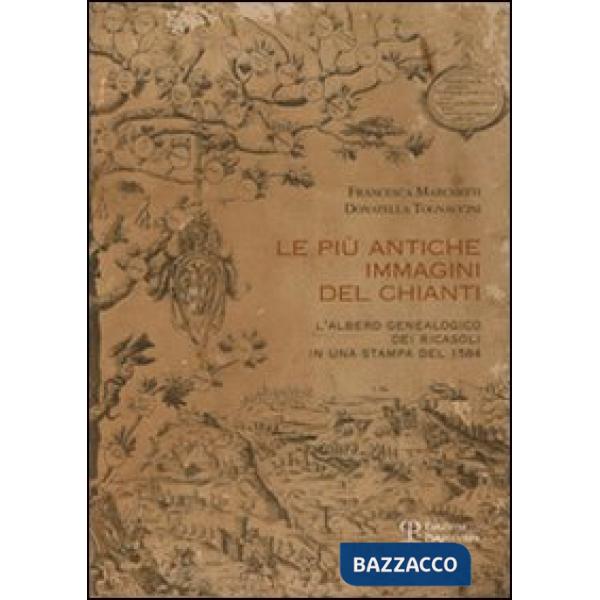 Più antiche immagini del Chianti. L'alberto genealogico dei Ricasoli in una stam