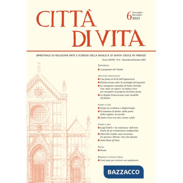 Città di vita (2023). Vol. 6: Novembre-dicembre