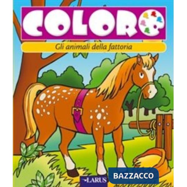Coloro gli animali della fattoria