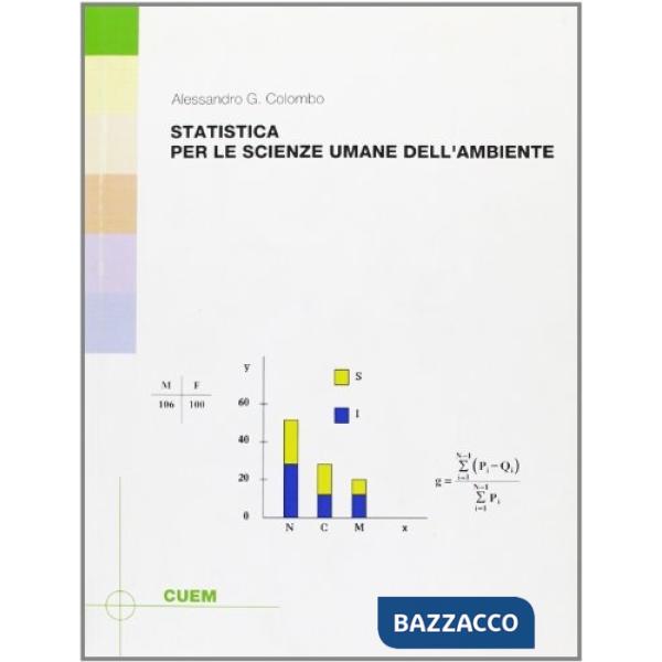 Statistica per le scienze umane dell'ambiente