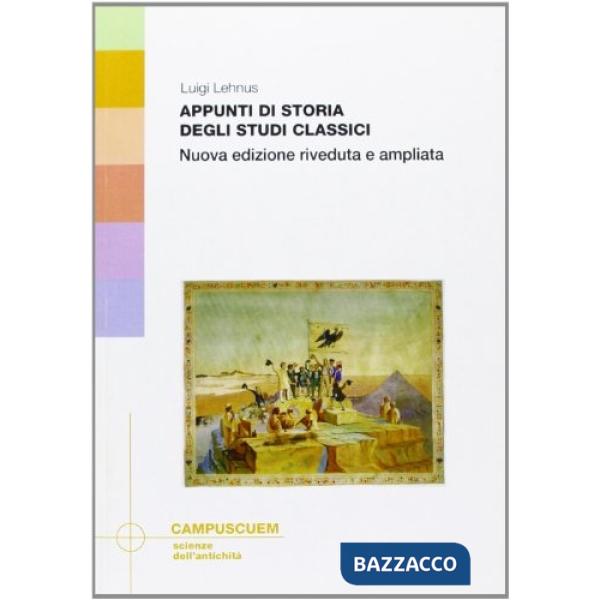 Appunti di storia degli studi classici